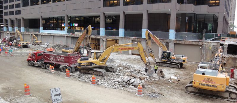 Wacker Drive, in Chicago