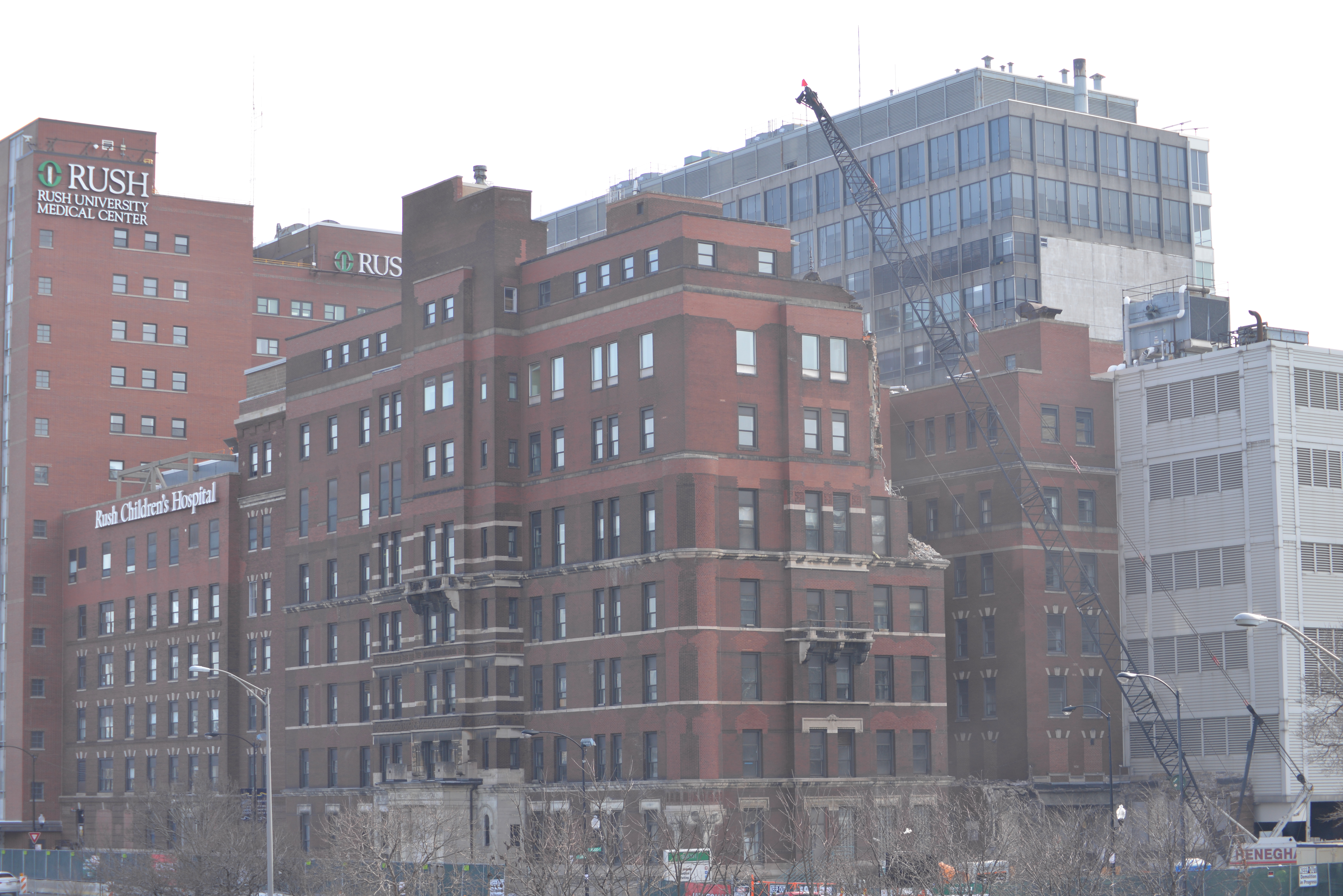 RUSH University Medical Center, Chicago - healthcare demolition project