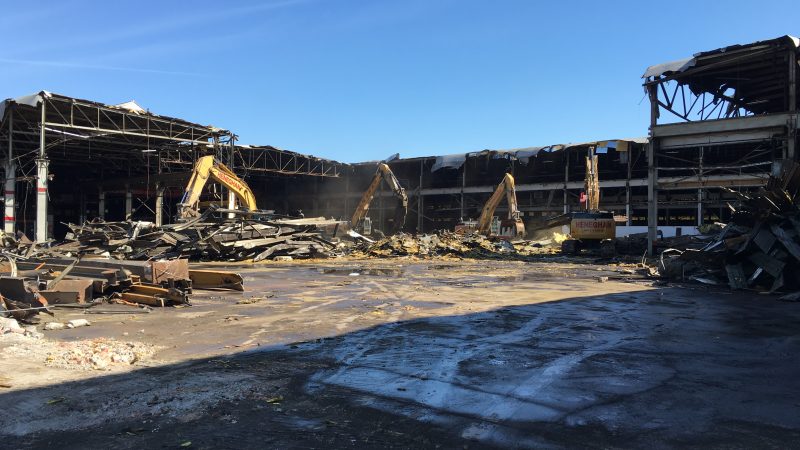 castle metals project - total demolition